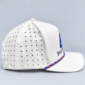 Casquette de golf personnalisée imperméable, découpée au laser, respirante, avec logo brodé, casquette de baseball à cordon, vente en gros, fabricant OEM Vietnam, usine VN - Product Image 3