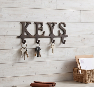 Premium Quality KEYS Design Metal Wall <b>Hook</b> Alphabetic Style Perfect <b>For</b> Stylish Home Decoration And Functional Storage Solution - Product Image 6