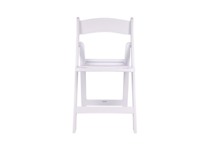 White Resin Foldable <b>Dining</b> <b>Chair</b> Indoor/Outdoor Home Office Workshop Water Resistant Modern Design Easy-to-Handle Stylish - Product Image 2