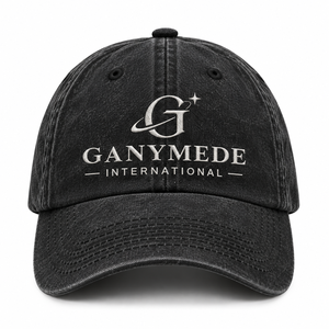 Casquette de baseball en jean noir délavé avec logo personnalisé, broderie 3D, 6 panneaux, réglable, pour les voyages et les activités de plein air - Product Image 1