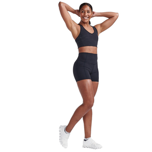 Women High Waist Compression <b>Shorts</b> <b>Seamless</b> Fitness Workout Running Yoga <b>Gym</b> Training Breathable Stretch Quick Dry Premium - Product Image 5