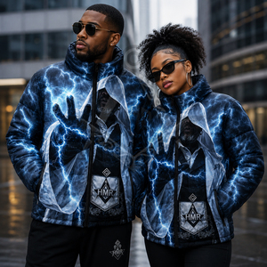 Veste matelassée légère et isolante pour homme, tenue maçonnique héritage, vêtements de fraternité grecque, vêtements maçonniques - Product Image 5