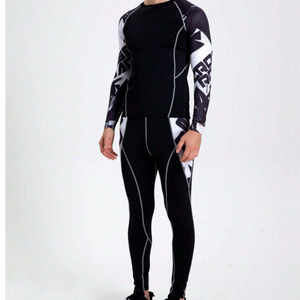 Combinaison de compression pour homme à manches longues, taille personnalisée, dernier design, en vente / Combinaison de compression pour homme à prix raisonnable - Product Image 2