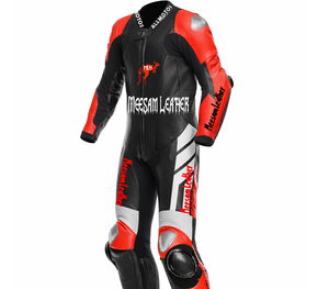 Traje de cuero para motociclismo, traje de cuero resistente para motociclismo, hecho en Pakistán, ropa para motociclismo, traje de carreras Kangaroo, calidad premium. - Product Image 1