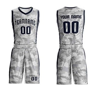 ชุดบาสเก็ตบอลชายไซส์ใหญ่สั่งทำสีพื้นแบบไม่มีแขน เสื้อและกางเกงพิมพ์ลายระบายอากาศแห้งเร็วสำหรับฤดูร้อน - Product Image 1