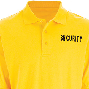 Uniforme de gardien de sécurité avec poche - Polo à manches courtes de sécurité - Polo bicolore avec poche - Product Image 3