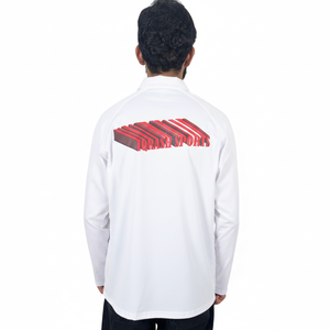 Polos de golf personalizados de manga larga con diseño OEM de alta calidad, bordados, de algodón para hombre. - Product Image 4