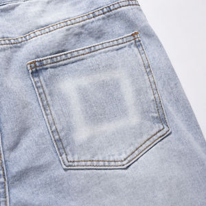 Jeans de créateur personnalisés de haute qualité, style streetwear, vintage, déchirés, baggy, effet usé - Product Image 6