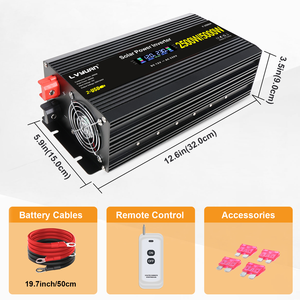 <span class=keywords><strong>LVYUAN</strong></span> DC 12V 24V TO 220V 110V Vente en gros d'usine Onduleur de véhicule 2000W 2500W 5000W Onduleur de puissance à onde sinusoïdale modifiée - Product Image 2