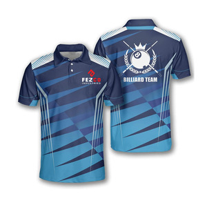 Camisa de Polo de Billar para Hombre, Manga Corta, Diseño Estampado de Bolas de Billar, Informal, Tejido de Poliéster, Secado Rápido - Product Image 6