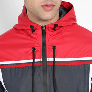 Chaqueta Cortavientos de Lona Personalizada para Hombre, Estilo Urbano, con Capucha, Cuello Alto, Impermeable, Transpirable y Cálida para Invierno - Product Image 6