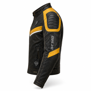 Meilleures vestes de moto personnalisées unisexes, respirantes, imperméables, coupe-vent, en cuir véritable, fabrication OEM de haute qualité - Product Image 3