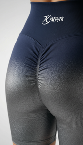 กางเกงขาสั้นออกกำลังกายผู้หญิง ยกกระชับสะโพก ระบายอากาศได้ดี ไร้รอยต่อ เอวสูง สไตล์สตรีทแวร์ เหมาะสำหรับโยคะ ฟิตเนส และการออกกำลังกายทั่วไป - Product Image 2