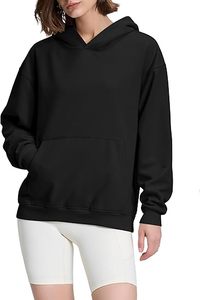 เสื้อฮู้ดผู้หญิงสำหรับฤดูหนาว ผ้าฝ้ายผสมโพลีเอสเตอร์ เนื้อผ้านุ่ม ระบายอากาศได้ดี เป็นมิตรกับสิ่งแวดล้อม น้ำหนักเบา สวมใส่สบาย สามารถปรับแต่งได้ - Product Image 6