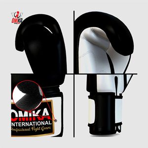 Custom OEM OMIKA Lightweight Breathable Boxing Gloves Premium Leather Professional Training Gloves for Wrist <b>Strap</b> Adjustable - Product Image 3