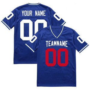 Maillot de football américain personnalisé en gros, broderie du nom et du numéro de l'équipe, chemise de football cousue, maillot de rugby brodé - Product Image 5