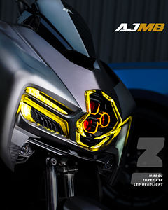 Multifunctional Three-In-One <b>LED</b> <b>Fog</b> <b>Light</b> & Headlight with Daytime Running <b>Light</b> Front Position 3 Lens for SYM MMBcu Model - Product Image 5