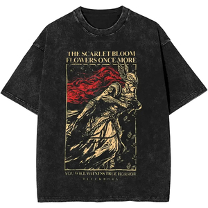 เสื้อยืดสตรีทแวร์สั่งทำขายส่ง ลายปลาญี่ปุ่น ทรงโอเวอร์ไซส์ ผ้าฝ้าย ผลิตโดยผู้ผลิต - Product Image 5