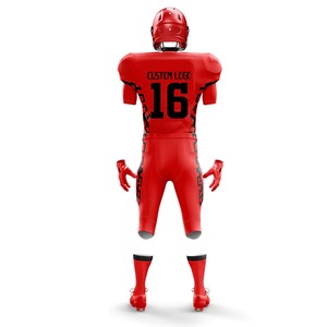 Tenues de sport personnalisées sublimées à taille élastique pour adultes, uniformes de football américain courts 100 % polyester, personnalisables pour équipes, taille Plus - Product Image 6