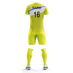 Nuevo Diseño de Uniformes Deportivos de Baloncesto y Fútbol con Forro y Patrón Sublimado, Conjuntos de Uniformes Deportivos de Fútbol en Venta al Por Mayor - Product Image 5
