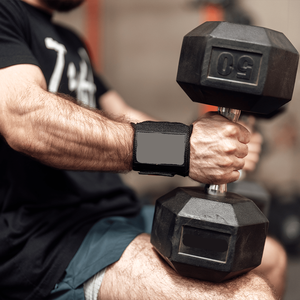 Nuevo Diseño, Muñequeras Ajustables de Neopreno de Color Sólido, Transpirables, Antideslizantes, con Cierre de Gancho y Bucle para Levantamiento de Pesas y Entrenamiento en el Gimnasio - Product Image 6