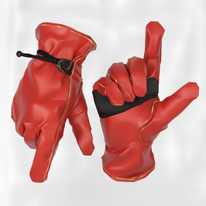 Gants de travail de sécurité pour hommes en cuir véritable respirant - Couleur unie pour usage quotidien - Product Image 3