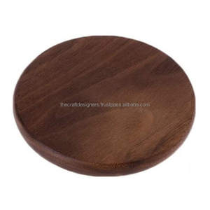 Sous-verres en bois de haute qualité avec support Table napperon décoratif sous-verres en gros ensemble pour hôtel et restaurants - Product Image 6
