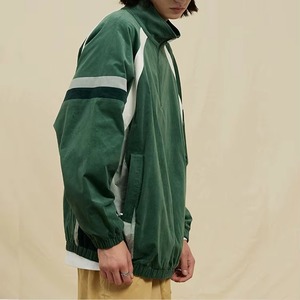 Chaqueta cortavientos unisex ligera de nailon con cremallera, para fitness, informal, para exteriores, impermeable y resistente a la lluvia. - Product Image 6