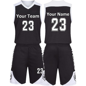 Vêtement de basketball personnalisé en polyester 100 %, imprimé, extensible dans quatre sens, sans manches, séchage rapide, vente en gros - Product Image 1