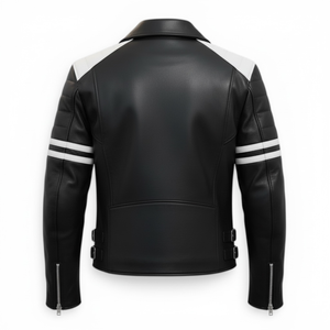 Chaqueta de Invierno para Hombre BLACK COPTER - 100% Cuero de Oveja - Logotipo Bordado en la Parte Delantera - Estilo Casual Retro Vintage Ecológico - Product Image 2