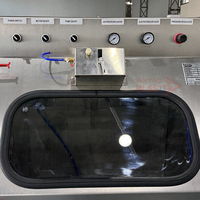 Cabine de sablage, machine de sablage à vapeur, machine de sablage humide sans poussière pour composants automobiles