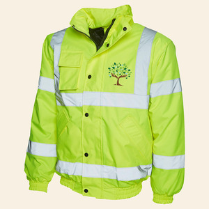 Chaquetas de Seguridad Clase 2 Personalizables, Transpirables, Impermeables y Resistentes a Ácidos, con Tejido de Microfibra Reflectante de Alta Visibilidad para la Construcción - Product Image 4