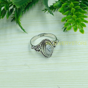 Top Quality Dendrite Opal 925 Sterling Silver <b>Ring</b> <b>Statement</b> <b>Ring</b> Handmade Design Gemstone <b>Ring</b> Dendrite Jewelry Christmas Gift - Product Image 4