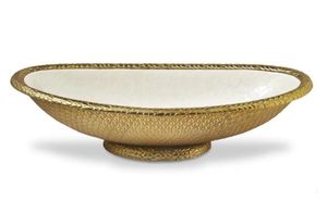 ชามโลหะเรกัลทัช ชามโต๊ะแกรนด์ลักซ์ ชามทองเหลืองอริสโตแครต ชามคอลเลคชั่นซิกเนเจอร์ - Product Image 4