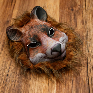 หน้ากากฮาโลวีนสำหรับผู้ใหญ่แบบ EVA พิมพ์สีเดียว สำหรับงานเลี้ยงสวมบทบาท - Product Image 1