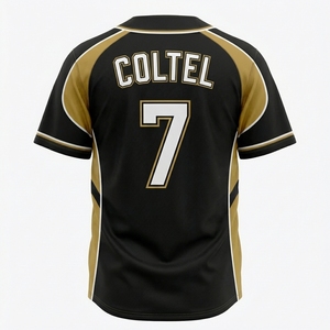 Premium Team Baseball Jersey Custom Digital Print Plus Size Baseball Jersey sublimated logos durable performance Baseball Jersey - Product Image 2
