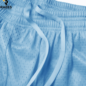 Nouveaux shorts de course de plage confortables et doux pour garçons et hommes, 100 % polyester, grande taille, en maille, avec logo personnalisé - Product Image 5