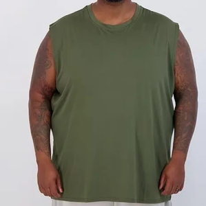 เสื้อกล้ามคอกลมผู้ชาย สีกรมท่า ผ้าถัก ระบายอากาศได้ดี สวมใส่สบาย - Product Image 2