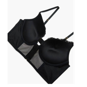 Handcrafted Real <b>Leather</b> Women's Body <b>Harness</b> Bra Custom Size High Support Breathable Yoga Front Strapless Soft Sheepskin - Product Image 3