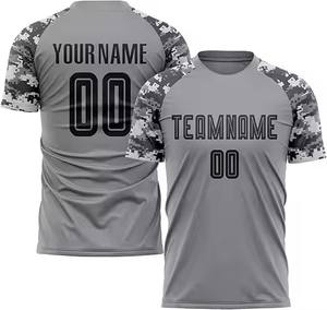 Impression par sublimation, service OEM ODM, nouvelle arrivée, design de haute qualité, prix bas, maillot de football personnalisé avec nom et numéro de l'équipe, vêtements de sport 100% - Product Image 4