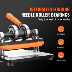 เครื่องตัดตามจังหวะแบบคู่เครื่องตัดหนัง7.1x3.9แผ่นลายนูน0.47ด้วยมือแบบแมนนวลเครื่องตัดหนังงานฝีมือต่างๆ - Product Image 5