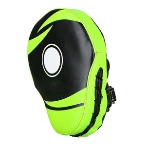 Solid Color Genuine Leather Eco-Friendly Breathable Comfortable Boxing <b>Focus</b> <b>Pads</b> for Training Kickboxing Custom Size Custom - Product Image 1