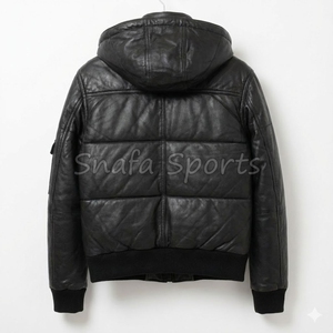 Vestes en cuir véritable pour hommes, hiver, haute qualité, style tendance, nouvelles vestes pour hommes en vente à bas prix - Product Image 3