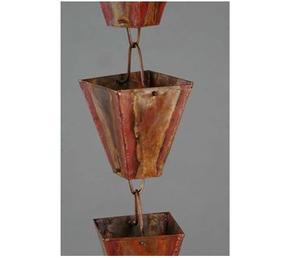 Cadena de lluvia desviadora de agua de lluvia Vintage para exteriores para decoración de jardín funcional de canalón por exportador indio - Product Image 6