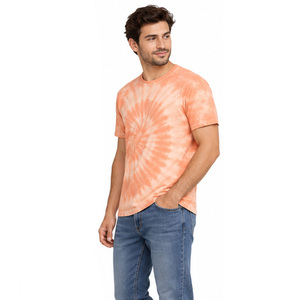 Mens <b>Tie</b> Dye Cotton <b>T</b> <b>Shirt</b> 100% Cotton Crewneck Short Sleeve Comfortable Casual Tee Custom Bulk Wholesale Apparel Supplier Tees - Product Image 4
