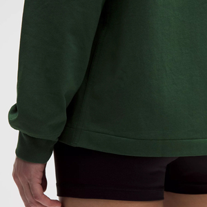 Camiseta de Punto de Manga Larga y Cuello Redondo para Mujer, Color Sólido, Corte Regular, Informal, para Todas las Temporadas, Transpirable, 100% Algodón Jersey, ODM - Product Image 6