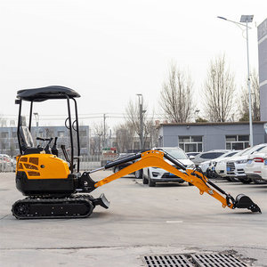 Mini-excavatrice compacte sur chenilles de 3,5 tonnes, hydraulique, avec chenilles en caoutchouc, pour jardin, directement de l'usine - Product Image 5