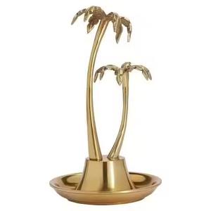 Expositor de Joyería de Metal Premium, Organizador para Collares, Pulseras, Pendientes y Anillos, para el Dormitorio o el Tocador - Product Image 6