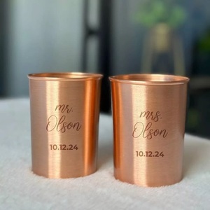 <b>plain</b> copper <b>mug</b> copper healthy water coffee <b>mug</b> handmade copper cup copper drinking <b>mug</b> copper handle <b>mug</b> smooth copper drink - Product Image 5