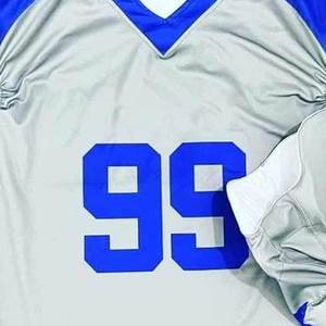 Nuevo Diseño Moderno de Uniforme de Fútbol Americano con Color y Talla Personalizados, Uniforme Deportivo para Entrenamiento - Product Image 4
